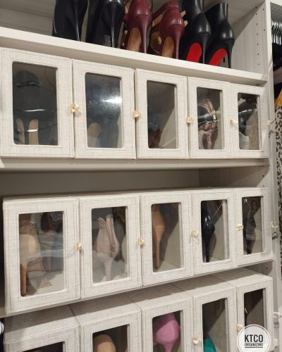 organized shelves